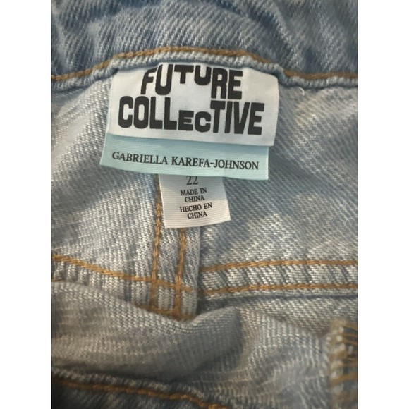 Women's Bermuda Denim Shorts - Future Collective with Gabriella Karefa-Johnson - Picture 5 of 9